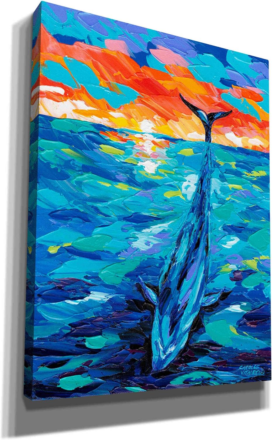 Epic Graffiti 'Ocean Friends II' by Carolee Vitaletti Canvas Wall Art, 12"x16"