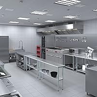 Vista 38 de Mesa de trabajo de acero inoxidable, mesa de metal