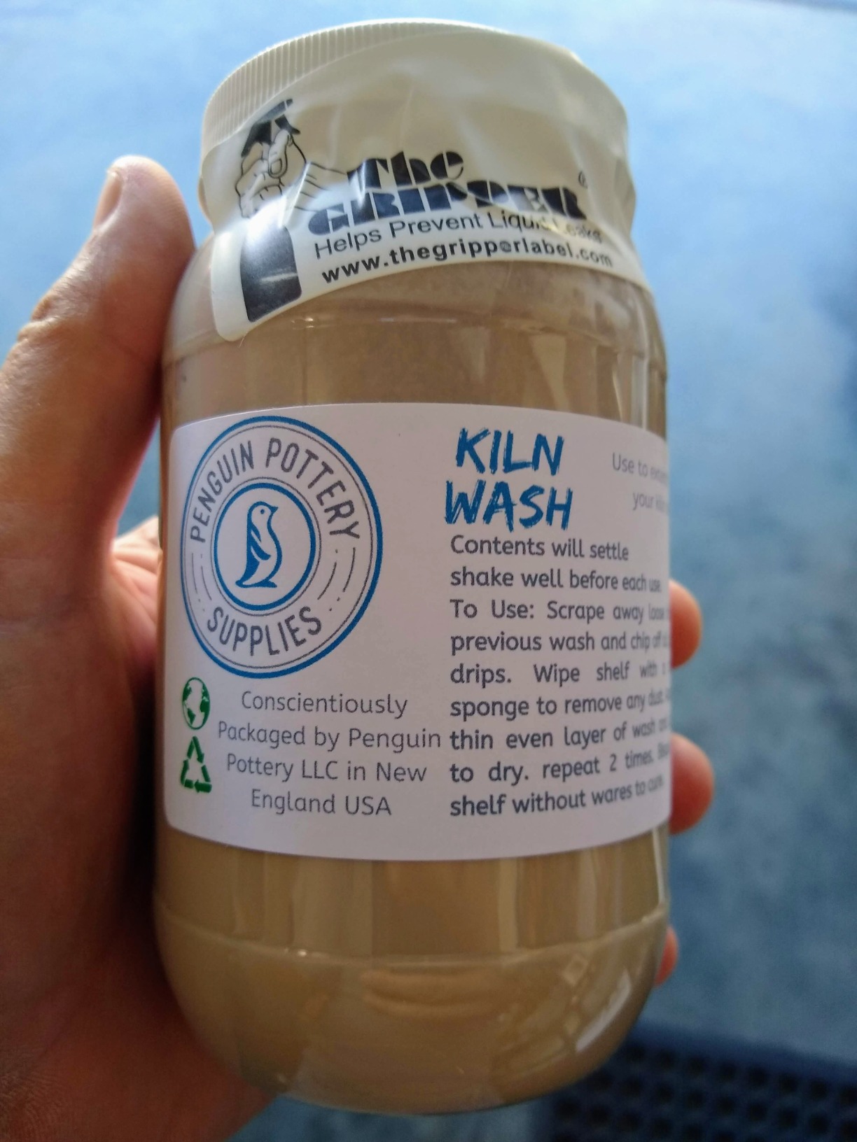 5/mo Finance Penguin Pottery 16 oz Liquid Kiln Wash Ready to Use