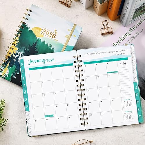 Miniatura 7 de Agenda 2024-2025 - Agenda académica 2024-2025, julio 2024 a junio 2025, calendario semanal y mensual 2024-2025, 6.4 x 8.5 pulgadas, tapa dura con