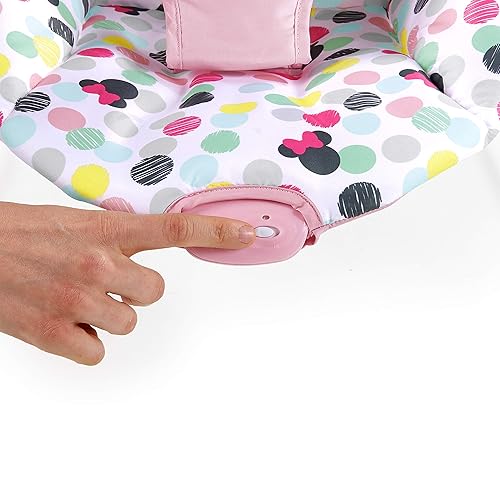 Miniatura 5 de Bright Starts Disney Baby Minnie Mouse - Gorila vibratoria con barra de juguete - Spotty Dotty (paquete de 2)