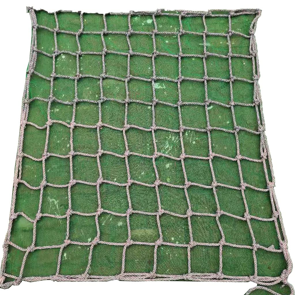 Rete di Corda, Rete da Arrampicata in Nylon Resistente per Bambini e Adulti - Rete a Maglie giganti per Parco Giochi, Arrampicata su Alberi all'aperto, Rete da Giardino e Uso automobilistico