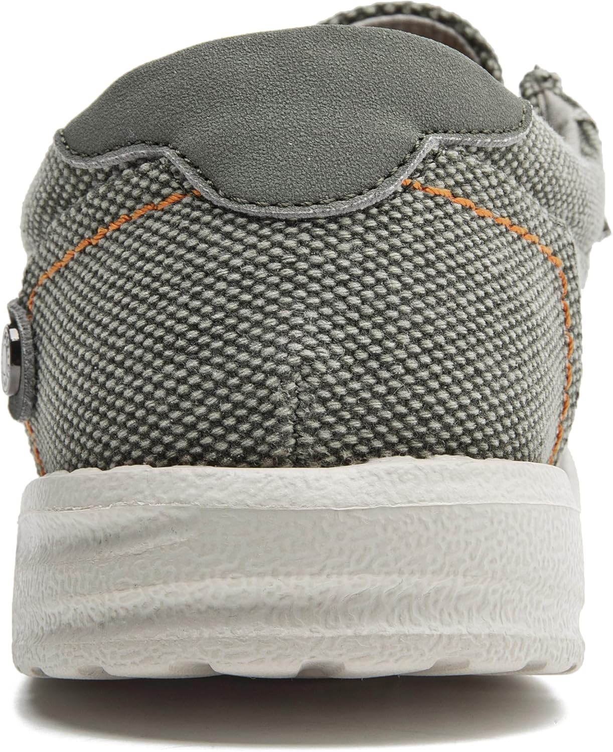 Men's Canvas Slip on Shoes Casual Hands Free Loafers Breathable Stretch Easy Walking Slip-Ons Lightweight Soft Boat Shoes - Image 3