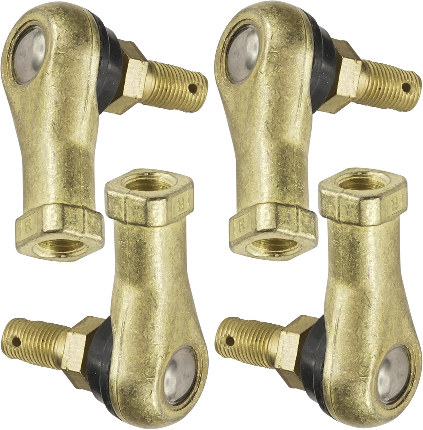 Caltric 2 Tie Rod End Kit Compatible with Yamaha Kodiak 400 4Wd Yfm400 Yfm-400 2003-2006