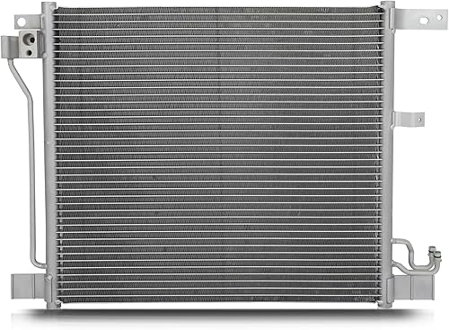 SCITOO Condensador de aire acondicionado 3968 Condensador de CA compatible para 2011-2017 para Nissan Juke 1.6L