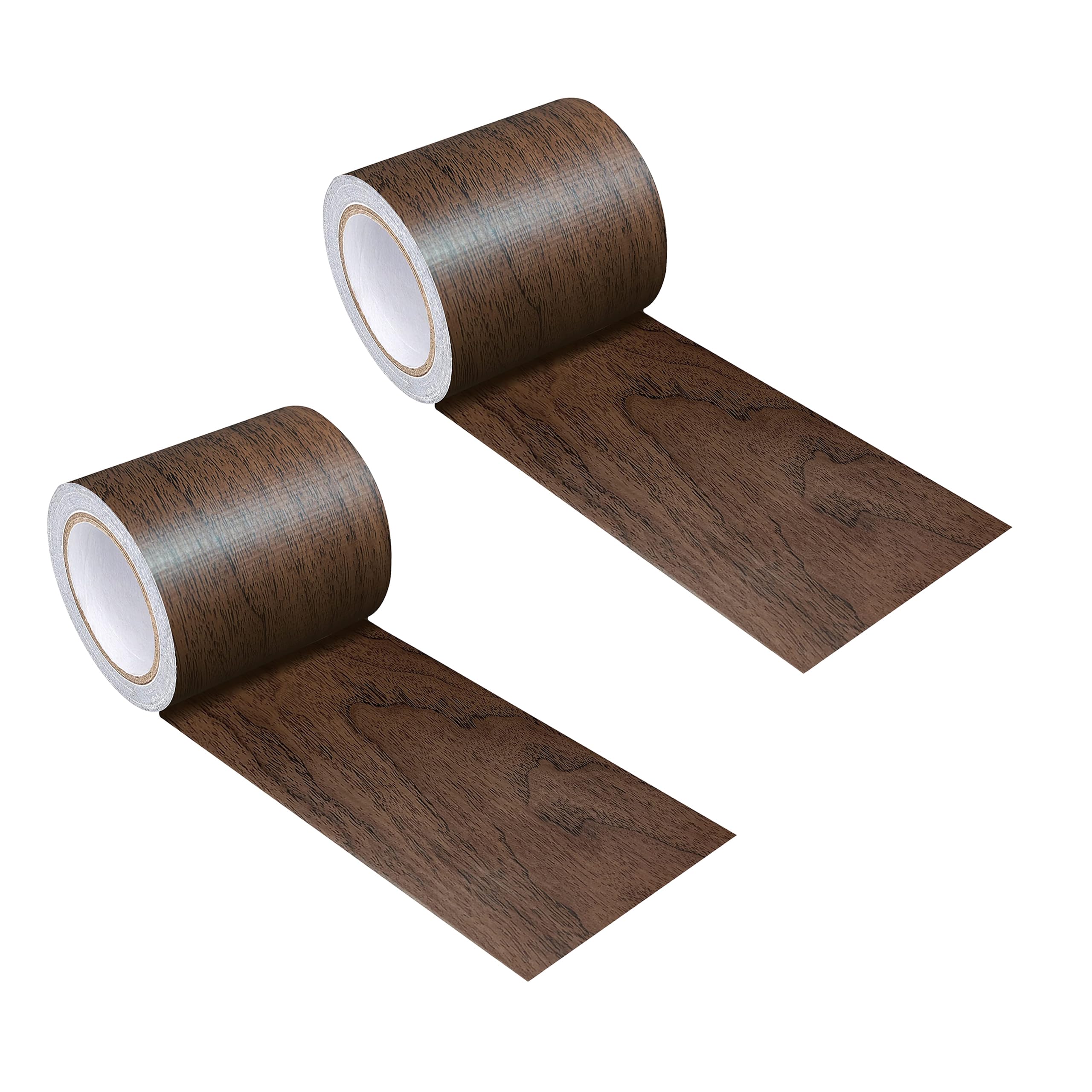 TERRIFI Wood Grain Repair Tape, 2 Roll, Self Adhesive Wood Grain Repair Patch for Tables, Waterproof Multi-Use Furniture Door Floor Tape for kitchen, living room decoration