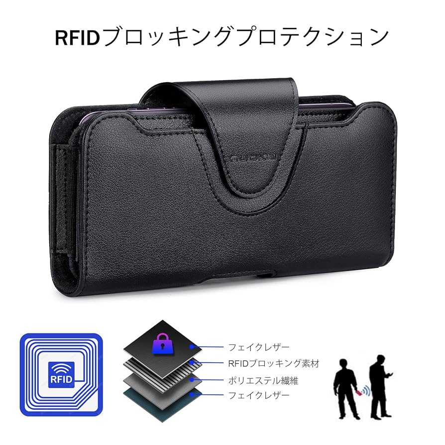 nuoku スマホ ベルトケース iPhone 15 14 13 12 11 P 81i6CnYOFUL._AC_UL210_SR210,