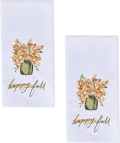 Miniatura 13 de Split P Toalla de cocina de calabaza retro Blanco,Gather Set of 2,Blanquecino,3-Blanco,2-Blanquecino,Juego de 2 Happy Turkey Day,Harvest Set of