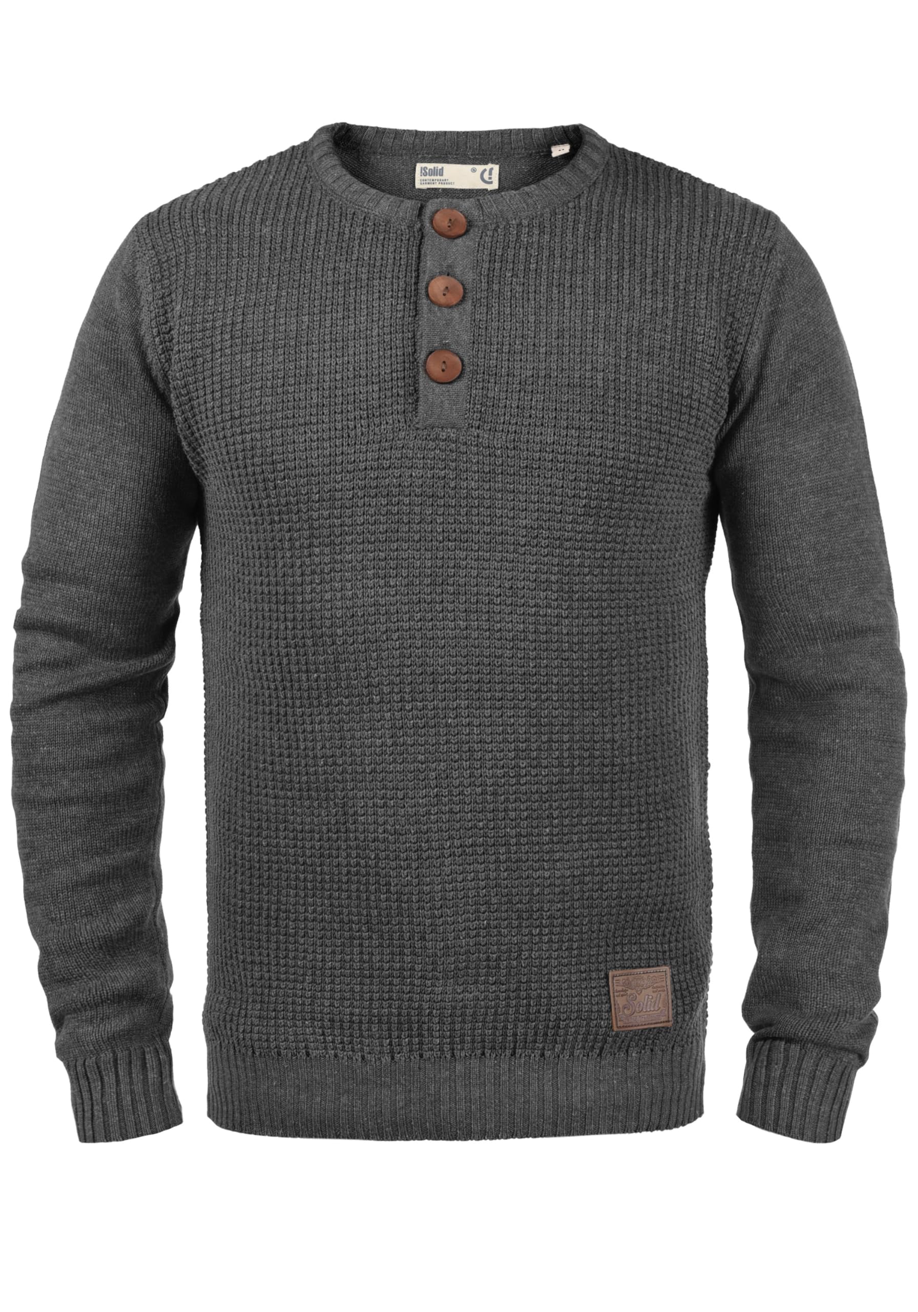 !Solid SDTerrance Herren Strickpullover Feinstrick Pullover