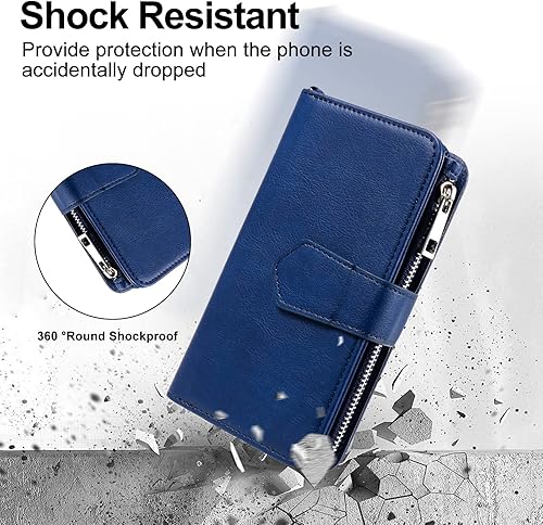 Miniatura 7 de Funda para Galaxy S20 Ultra, funda magnética desmontable 2 en 1, funda de piel sintética para teléfono con tarjetero para Samsung Galaxy S20 Ultra,