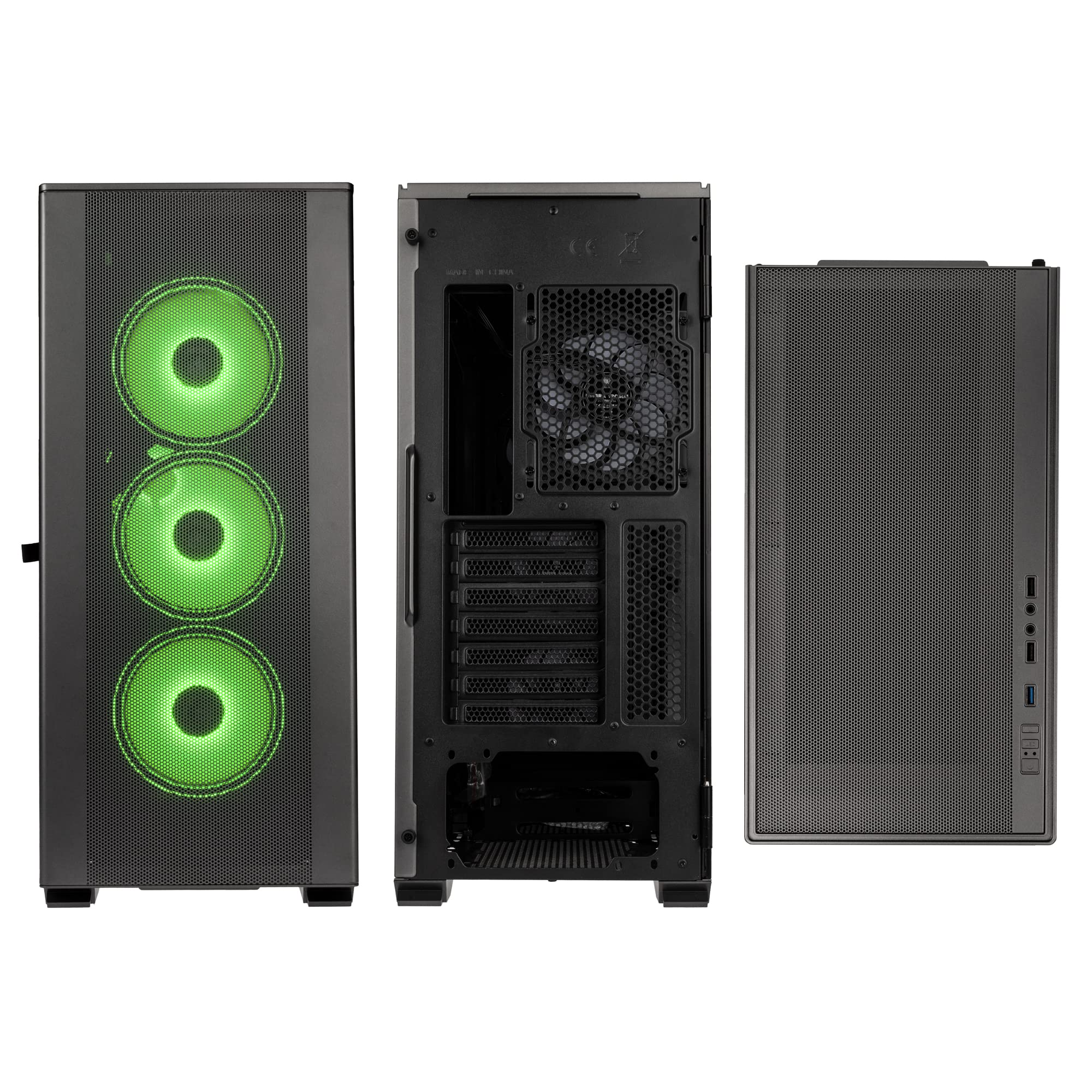 Kolink Stronghold Prism Midi Tower Gris