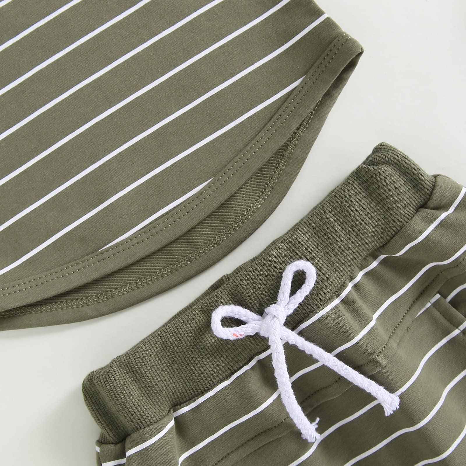 Conjunto de verano para bebé niño pequeño, camiseta sin mangas, camiseta casual, pantalones cortos, ropa para recién nacido, 6, 12, 18, 24 meses, 2T