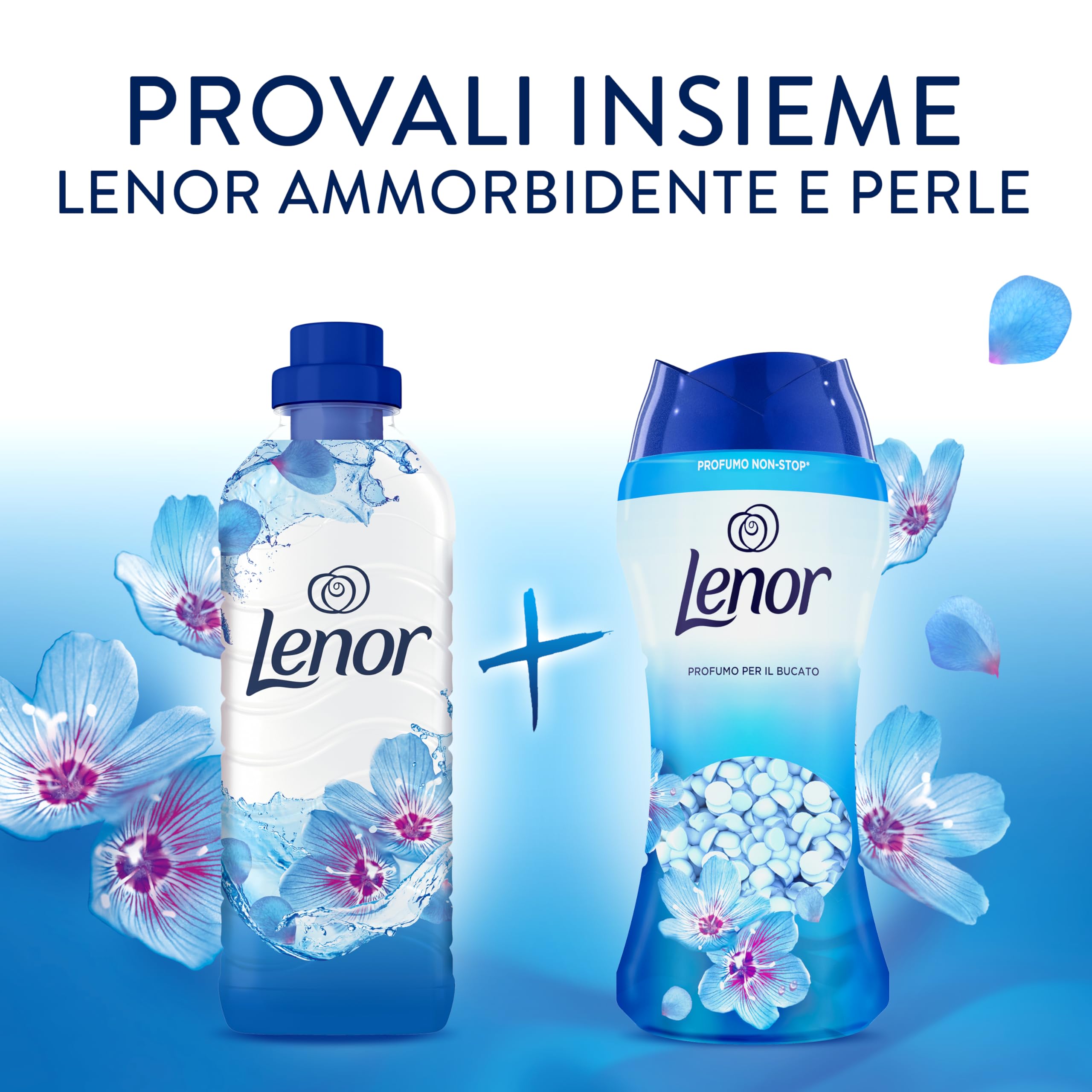 Lenor Ammorbidente Lavatrice Concentrato 216Lavaggi (8X27), Risveglio Primaverile, Lenzuola Che Profumano Di Pulito Fino A 1 Settimana