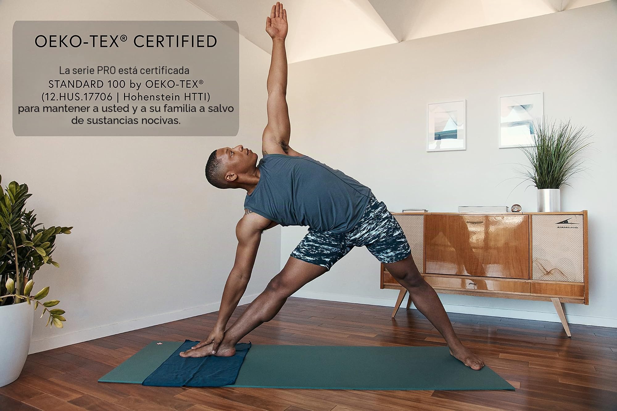 Manduka PRO Yoga Mat – Premium 6mm Thick Mat, High Performance Grip, Ultra Dense Cushioning for Support and Stability in Yoga, Pilates, Gym and Any General Fitness