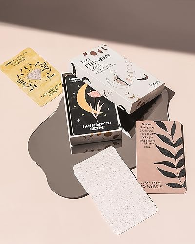 Miniatura 6 de I Know Collection Tarjetas de afirmación – 40 afirmaciones diarias positivas para atención plena y motivación, baraja de Oracle inspiradora para