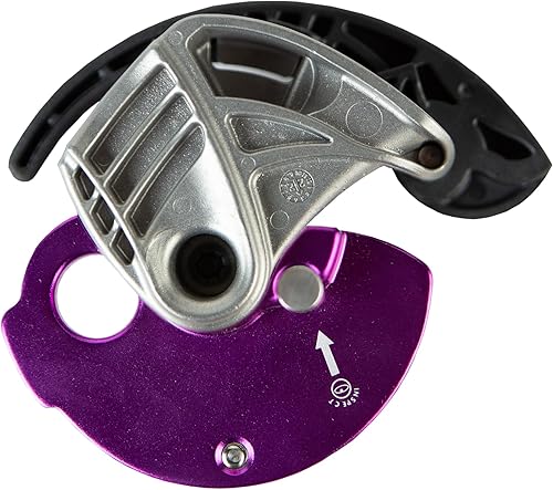 Miniatura 2 de TRANGO Vergo Rock Climbing Belay Dispositivo & React Screw Lock - Carabina de bloqueo