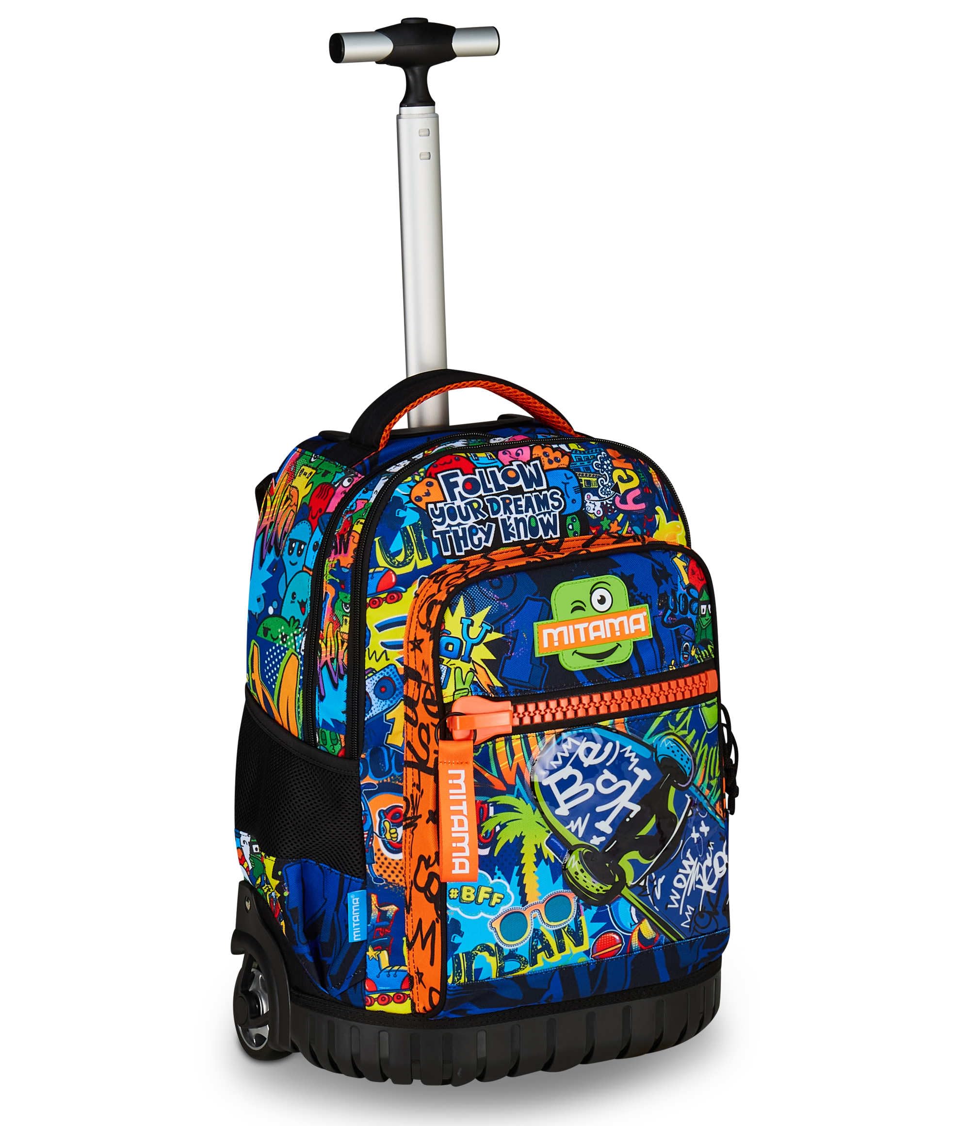 Mitama Run Extra Skate Dream Trolley for Children, Primary and Middle School, 33 Litres