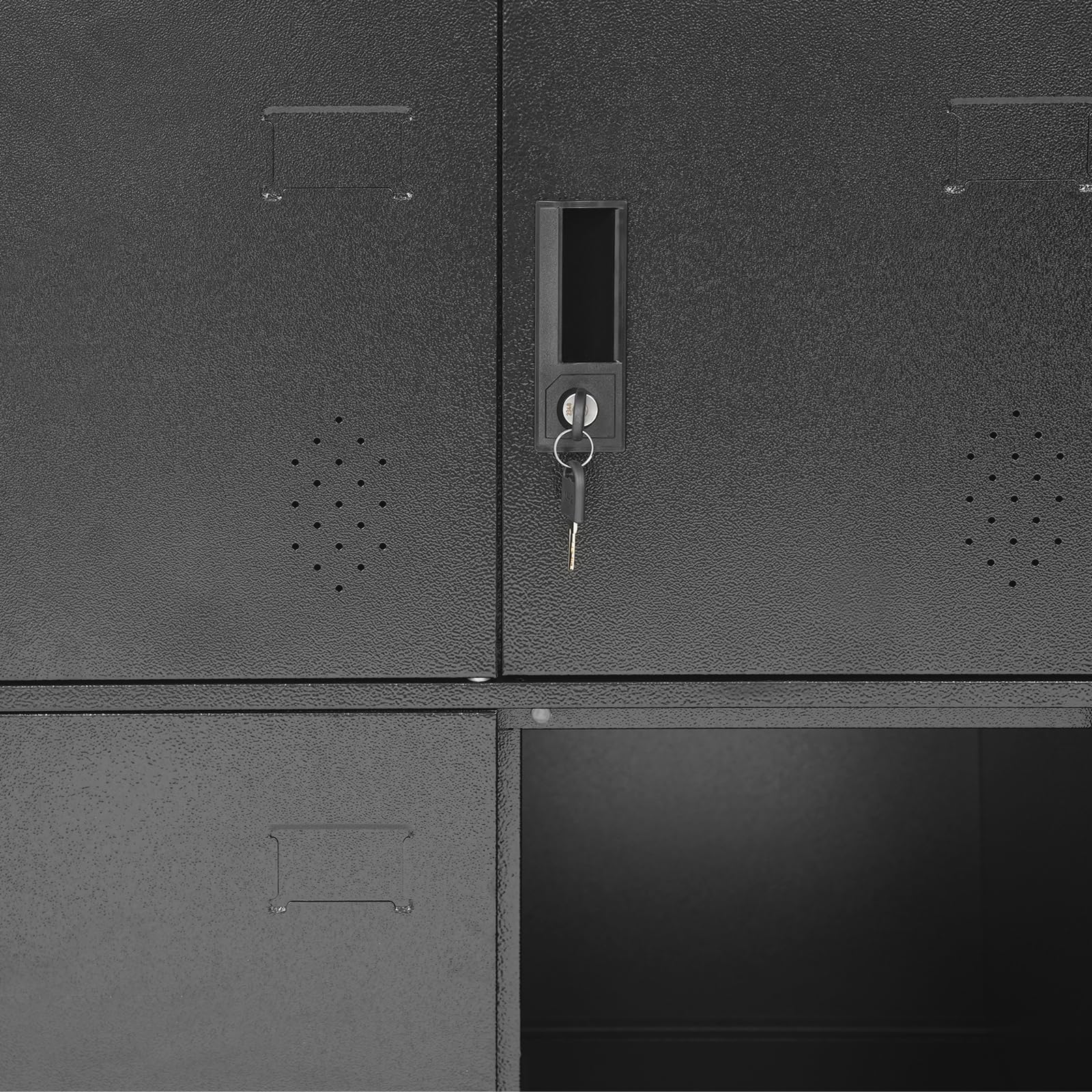 Armadio d'acciaio 9Cubby CabineBlack per progettazione d'acciaio multiuso UniColdRolled dell'armadietto dell'impiegato di uso dell'ufficio