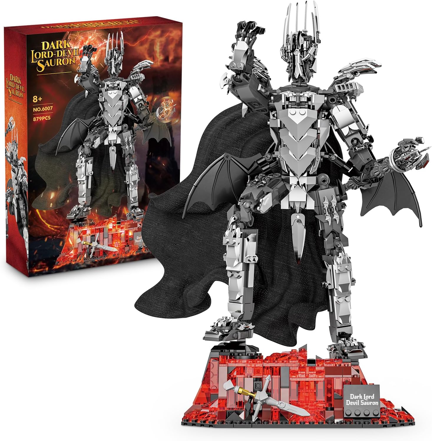 Magic Rings Dark Lord Sauron Mech Building Set, Ideas Demon Sauron