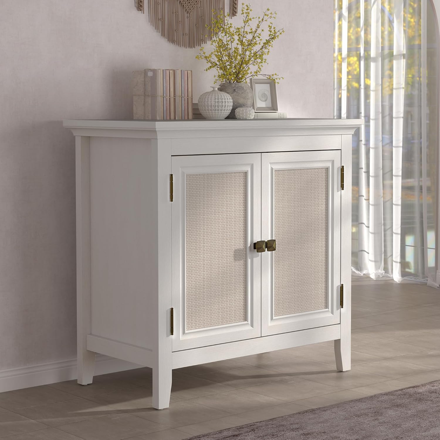 FansaFurn Rattan Storage Kitchen Sideboard