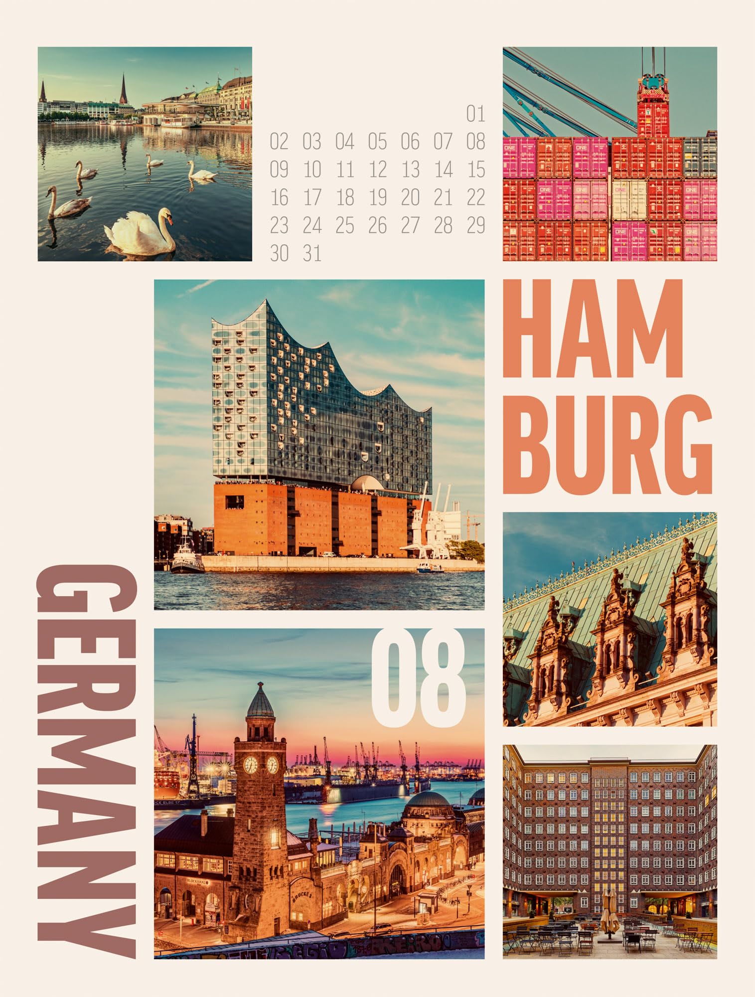 Cities of the World Kalender 2027 | Atmosphärischer Reise-Kalender im großen Hochformat (50x66 cm) | Weltweite Metropolen in Bildcollagen, Bucket-List