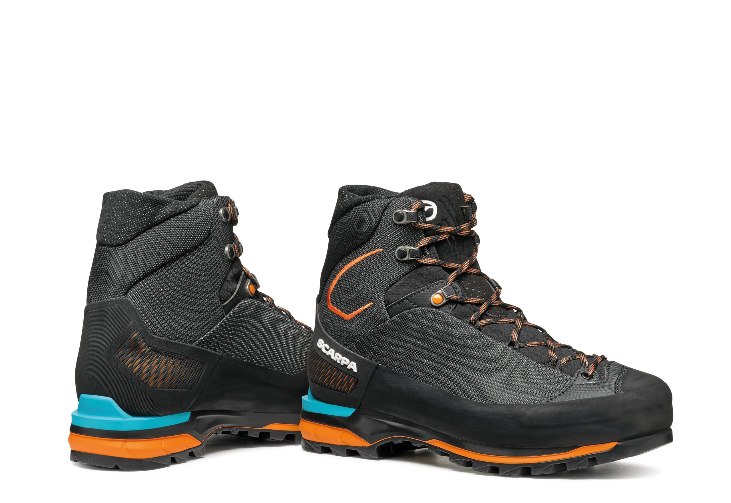 Scarpa Bergschuhe Zodiac Tech LT GTX wasserdichte und bedingt steigeisenfeste Bergstiefel mit griffiger Laufsohle