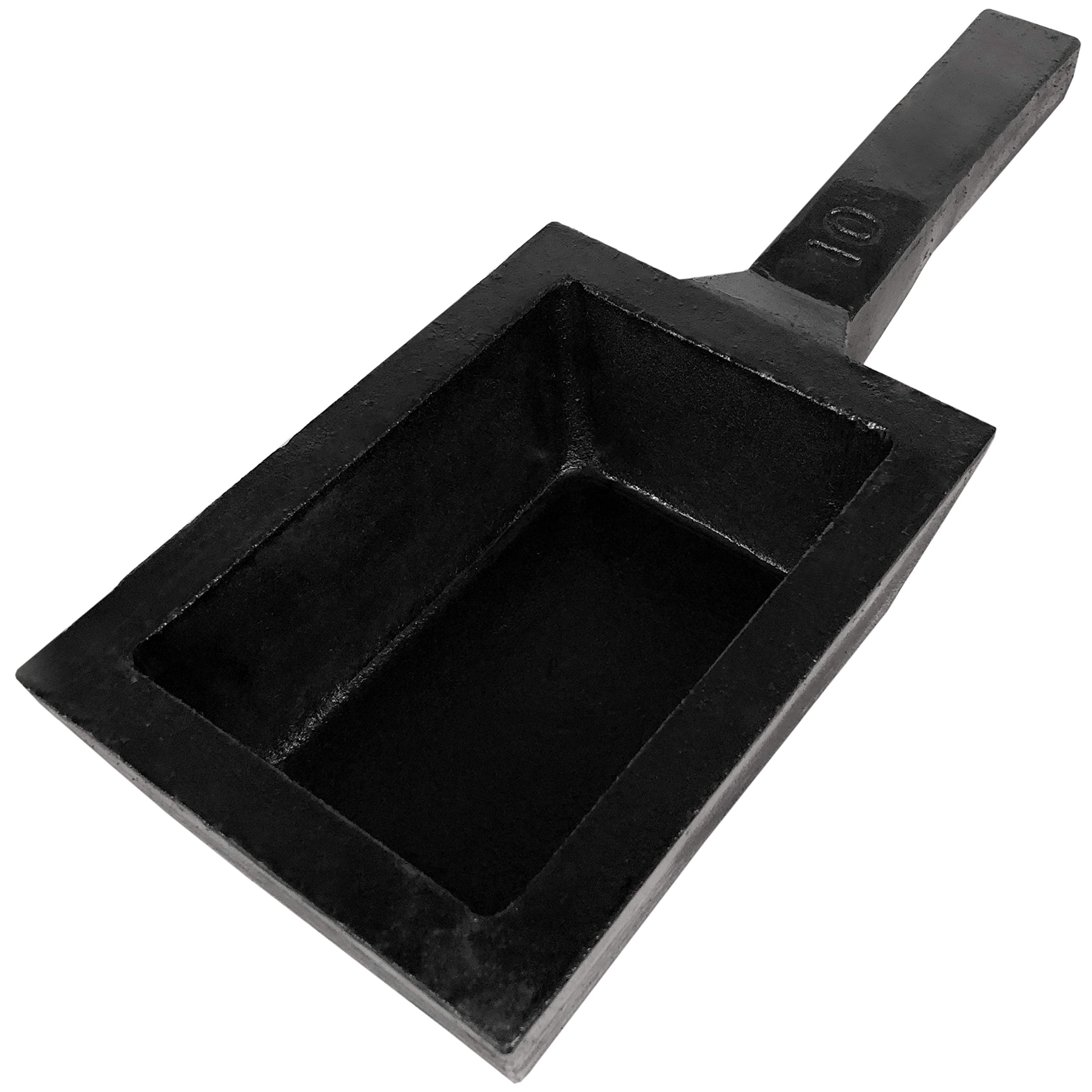 Moule à lingots en fonte de 12 kg pour couler l'or et l'argent sans coller