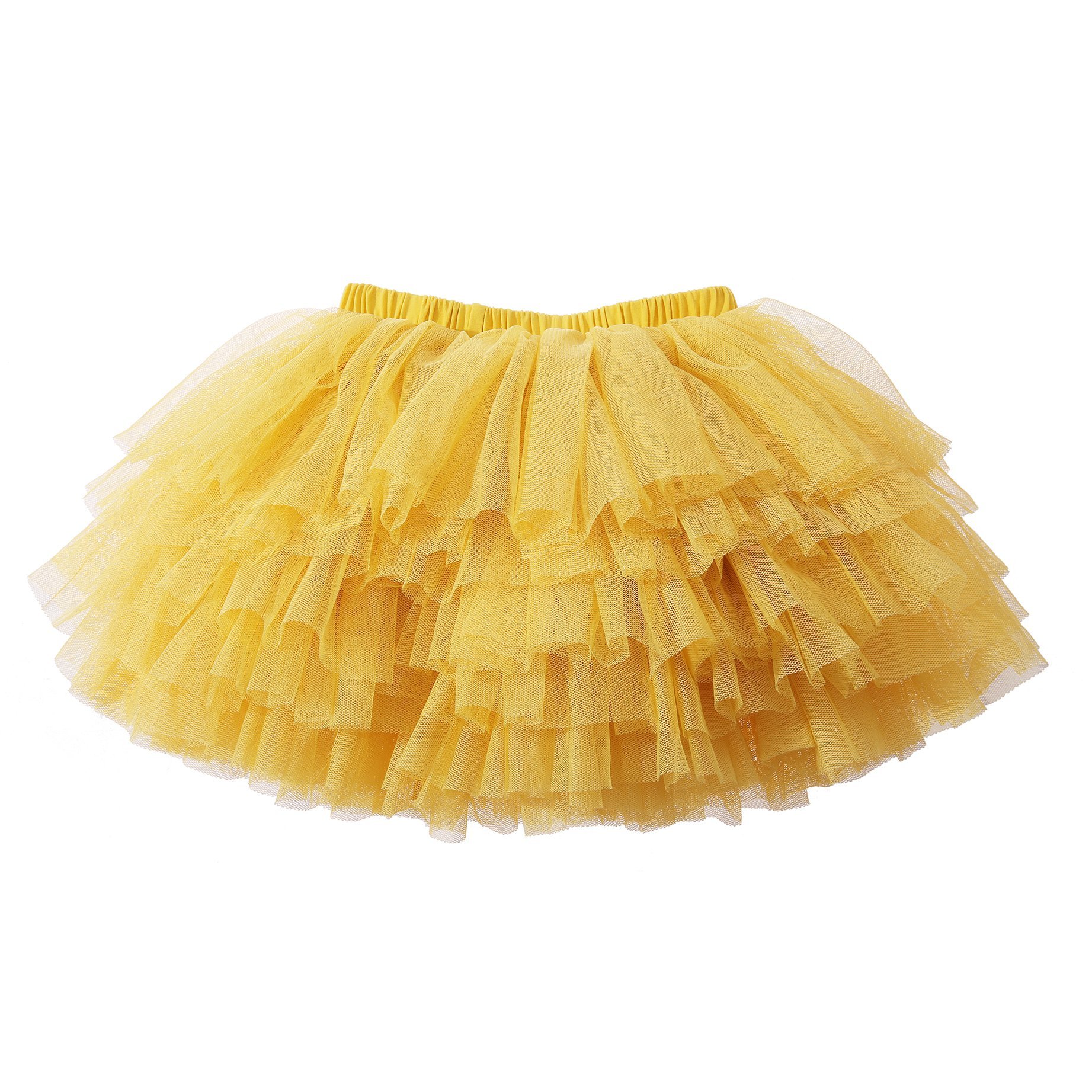 Falda tutú para bebé niña niño 6 capas Tulle faldas 1-8T - - 12-24 meses