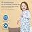 TotAha Toddler Sleep Sack 2T-3T-4T for Girl, 0.5 TOG Summer Light Sleeping Sacks, Soft Wearable Blanket Baby Sleep Bag with 2-way Zipper,Butterfly