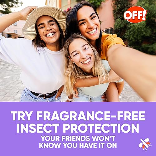 Miniatura 7 de OFF! Clean Feel - Aerosol repelente de insectos de tamaño viaje, sin fragancia para una protección duradera contra mosquitos y garrapatas, 2.5 onzas