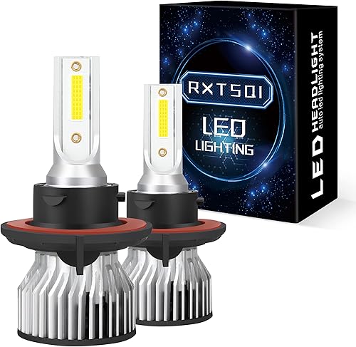 RXTSQI LED compatible con Polaris Ranger 800 900 1000 XP 2011-2017, todo en uno 9008H13 bombillas LED para faros delanteros, kit de conversión LED