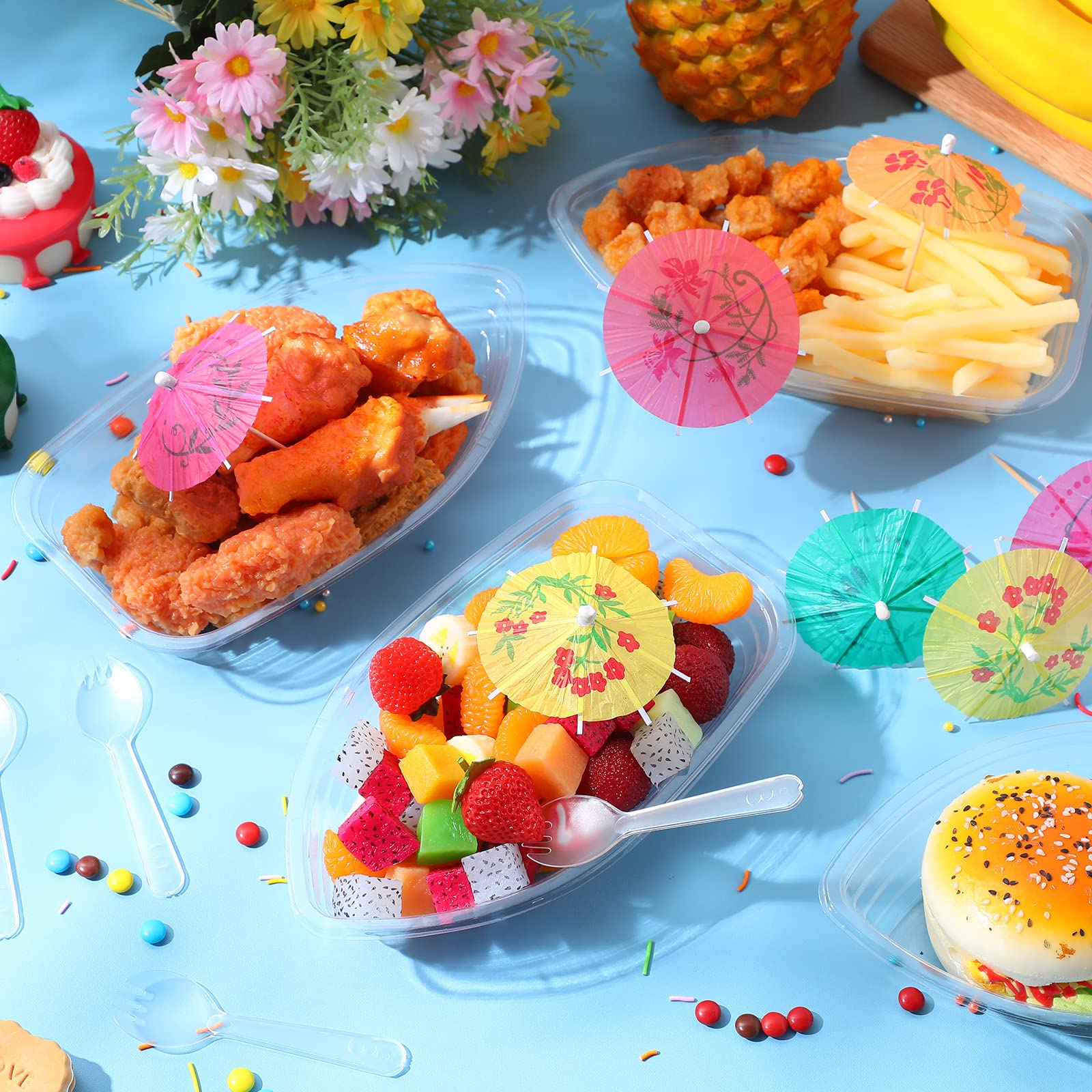 ペゾン　パラボリックサーモン　12ft スリーピース Amazon.com: 50 Set 12 oz Banana Split Boats with 50 Pcs Plastic
