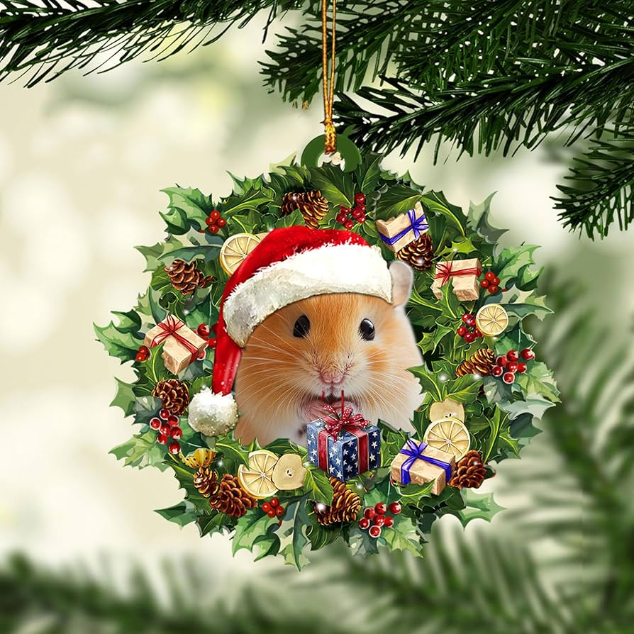 Amazon.co.jp: Talataca シリアハムスター クリスマスハットを