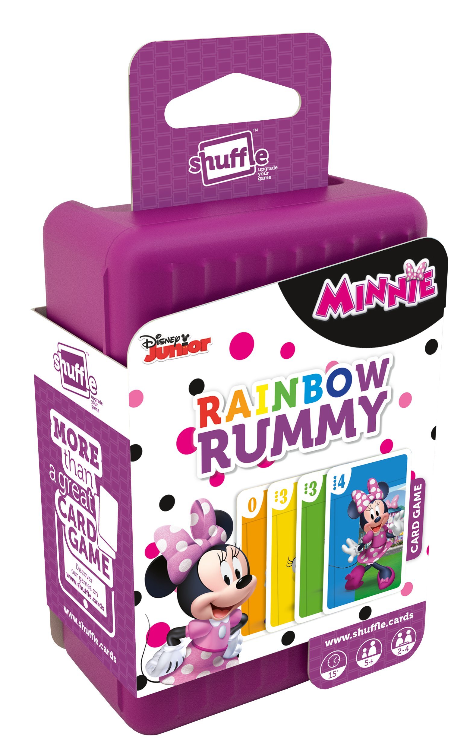 Shuffle Minnie Mouse Rainbow Rummy Gioco di Carte