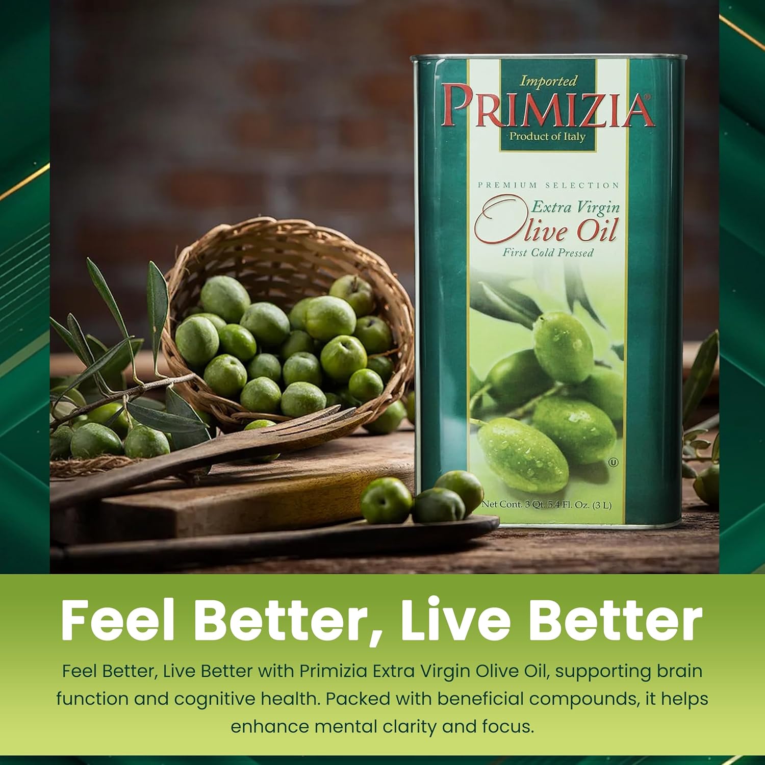 Primizia Extra Virgin Olive Oil 3l