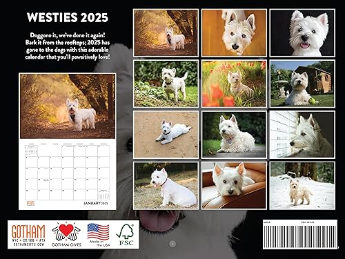 Vista 276 de Calendario Goldendoodle 2026 Golden Doodle mensual de pared calendario de 12 meses Fabricado en Estados Unidos