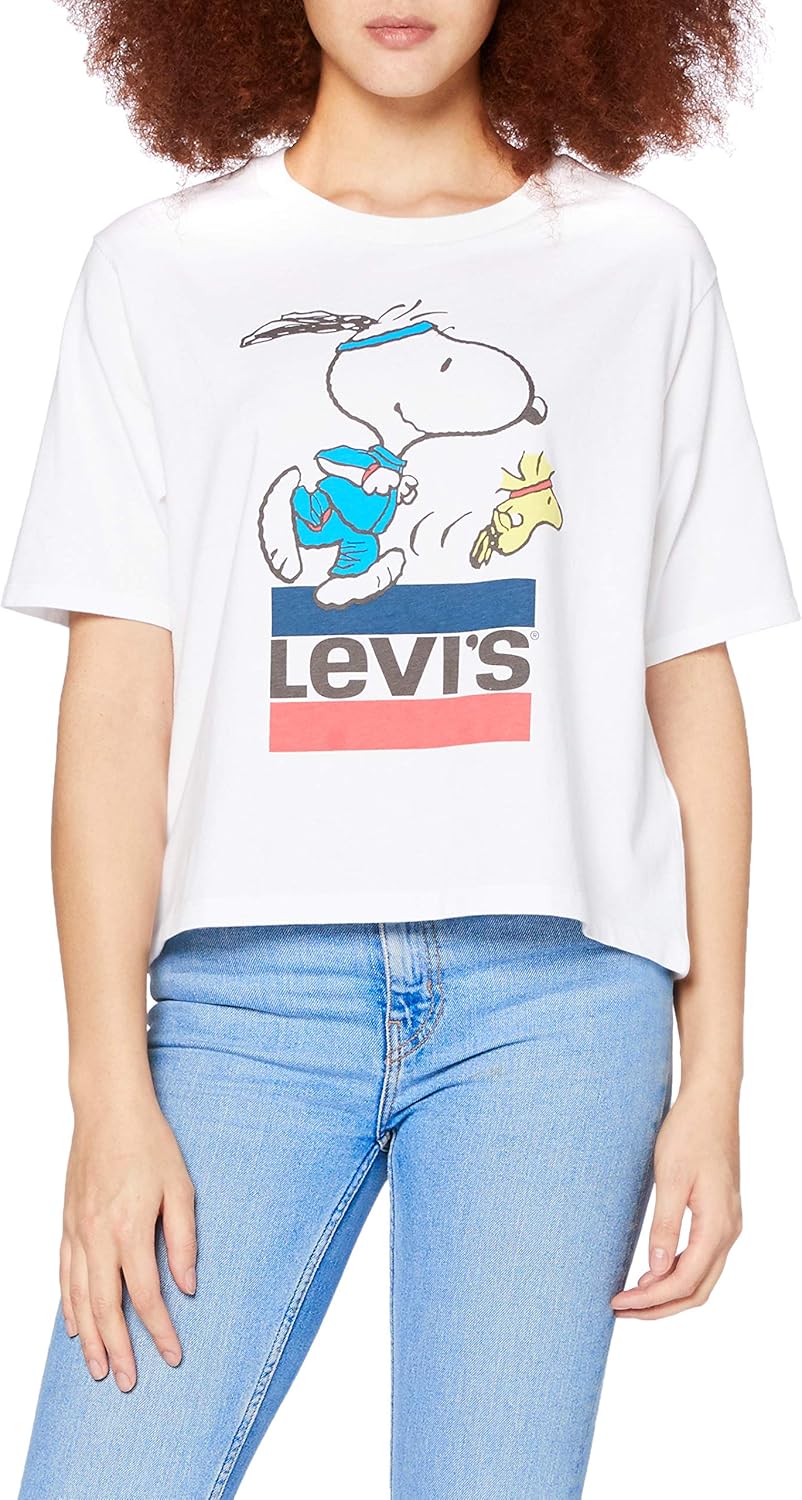 Levis Graphic Boxy tee Camiseta para Mujer