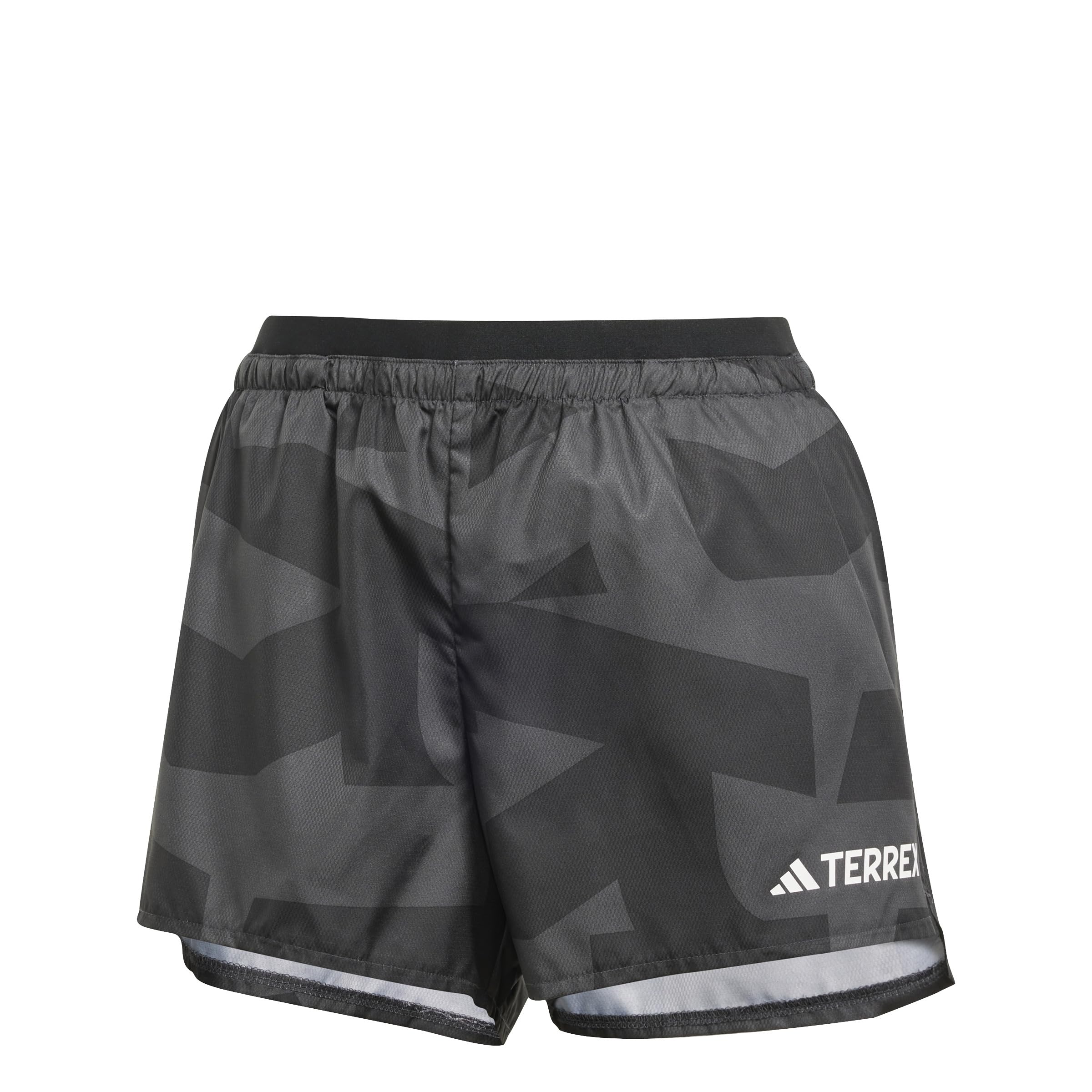 adidas Female Terrex Multi Light Shorts Printed M 5 inch