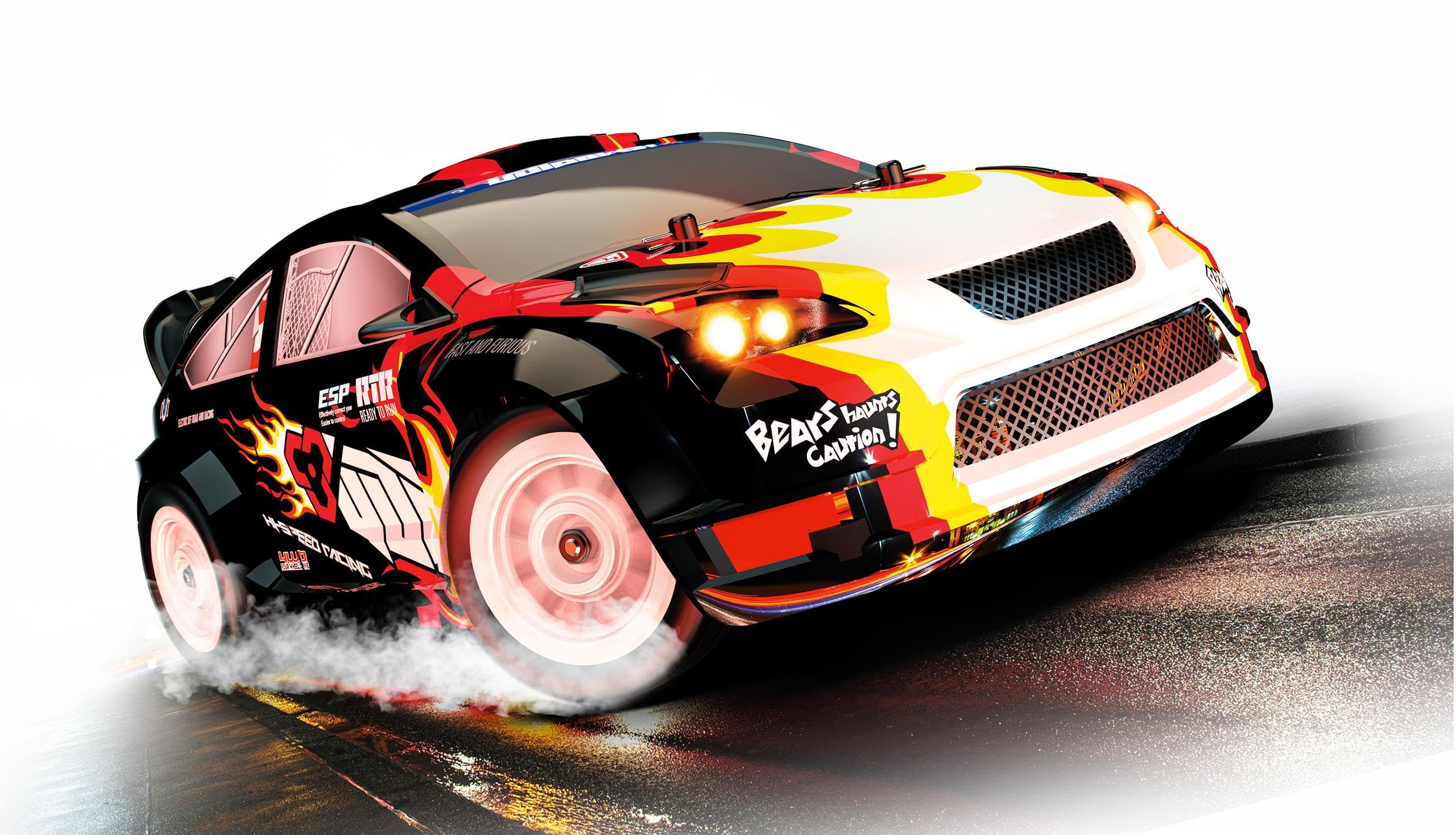 Amewi FR16-Pro Veicolo da rally drift brushless 4WD 1:16 RTR RC telecomandato