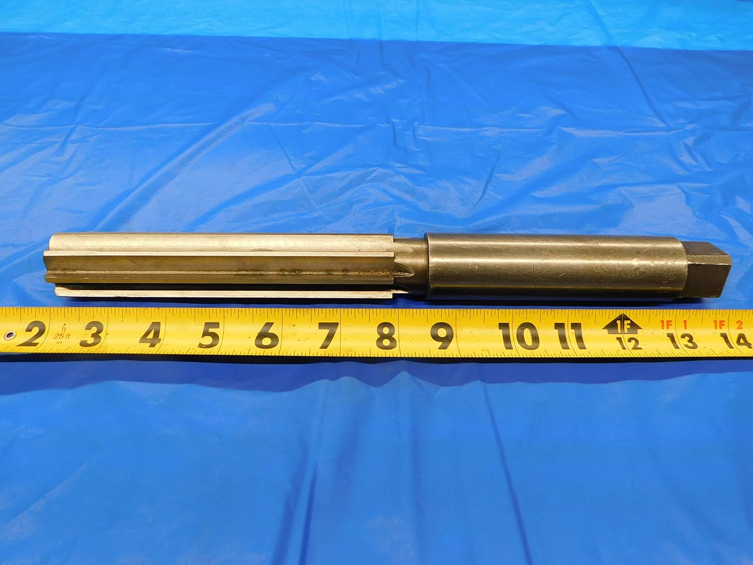 Morse 1.241" O.D. HSS Chucking Reamer 1 1/4 Shank 8 Flute 12 1/4 OAL 1.25 - MB6815AK2