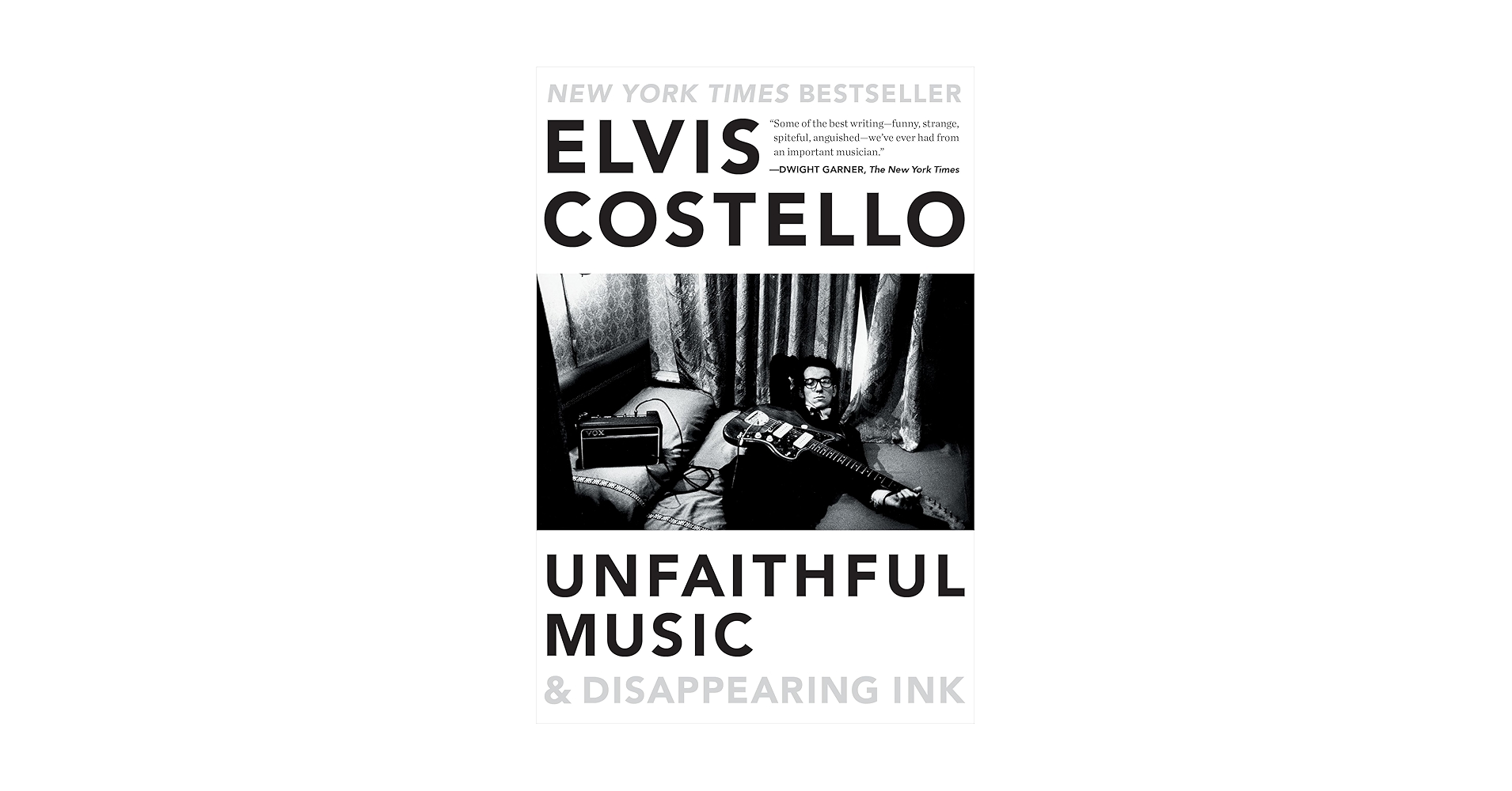 ☆新品未開封☆「MUSICA INFIEL」洋書 エルヴィスコステロ Unfaithful Music & Disappearing Ink: Costello, Elvis