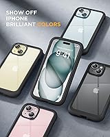 Vista 1278 de Miracase - Funda magnética para iPhone 13 Pro Max de 6.7 pulgadas (compatible con MagSafe), transparente, completo, protector de pantalla de vidrio