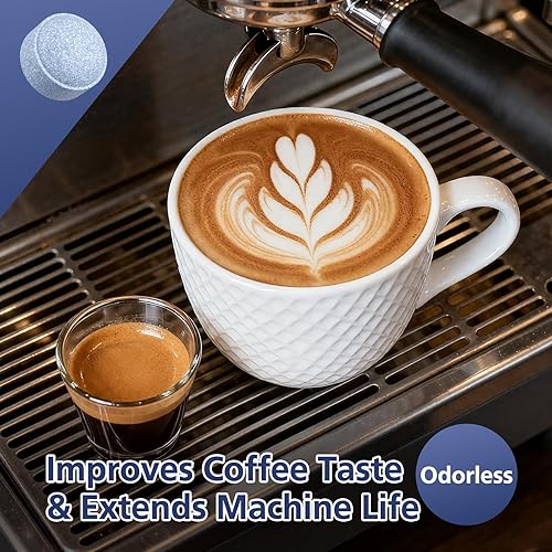 Miniatura 5 de Tabletas de limpieza para Jura, tabletas de limpieza de 24 unidades compatibles con todos los centros de café automáticos Jura, elimina los residuos