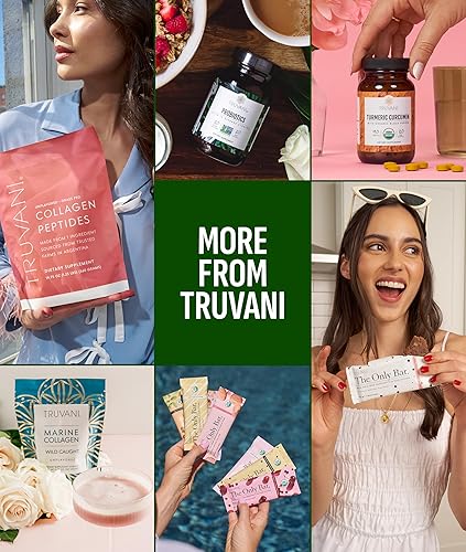 Miniatura 8 de Truvani Proteína + verduras, orgánica, sin OMG, vegano, sin gluten, sin lácteos, verduras diarias combinadas con proteínas, gran sabor con un toque