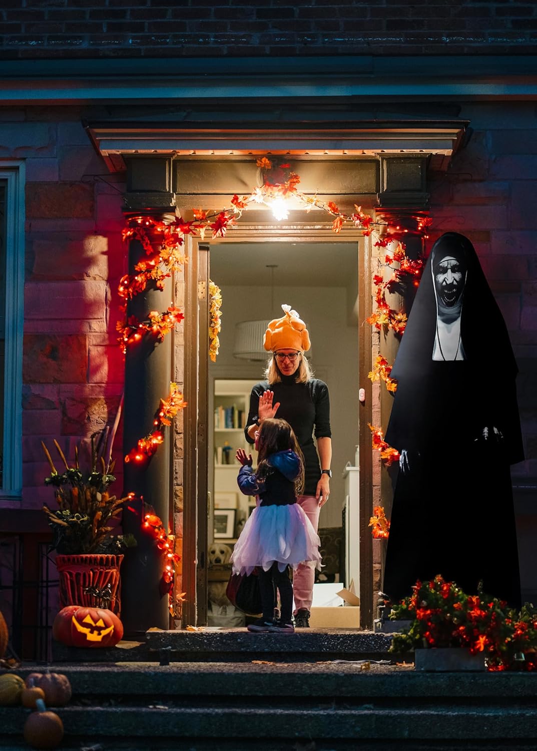 MCJC Horror Cardboard Cutout,Life Size Cardboard Standing,Halloween Indoor Outdoor Decorations