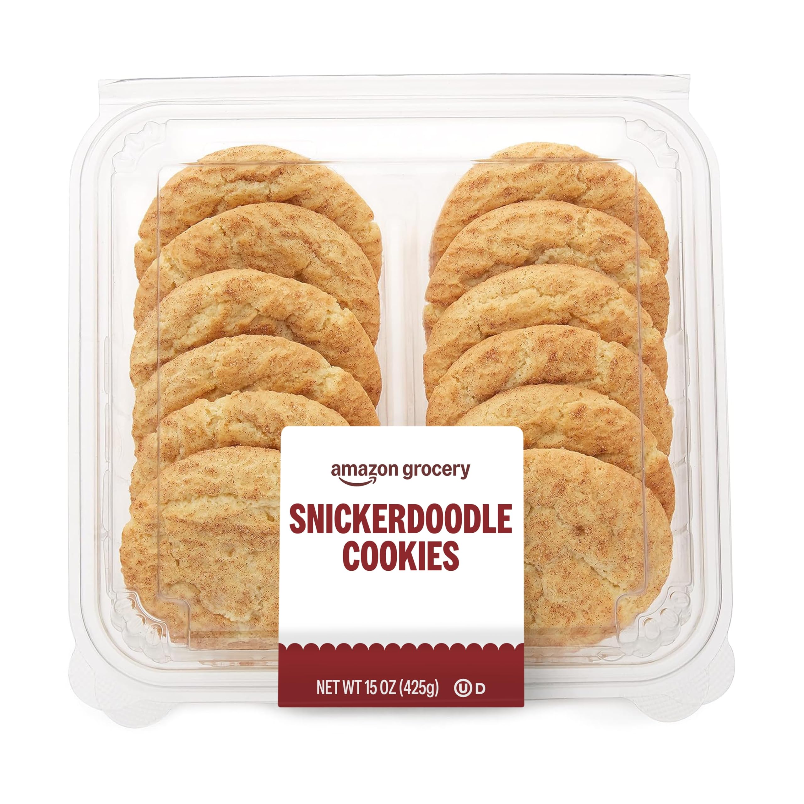 Amazon.com: Amazon Grocery, Snickerdoodle Cookies, Frozen, 15 Oz