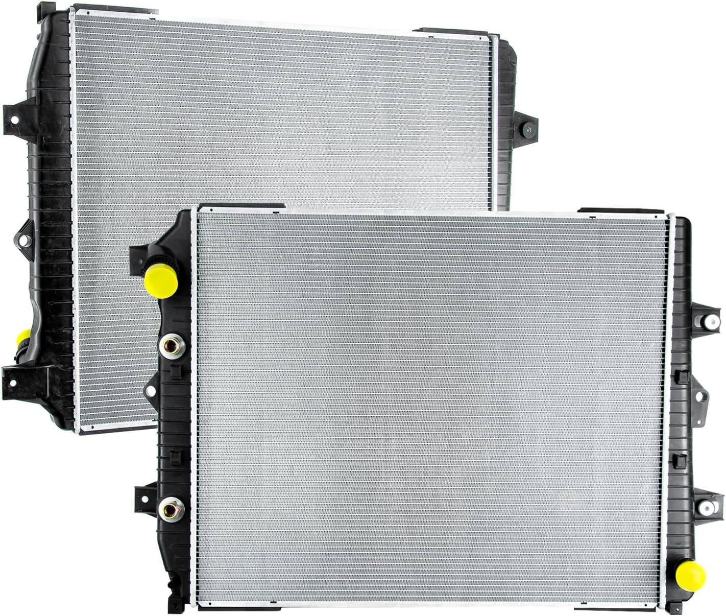 Lb7 Radiator Mount Lb7 Radiator Upgrade 4 Row All-Aluminum Radiator For 2001-2005 Chevy ...