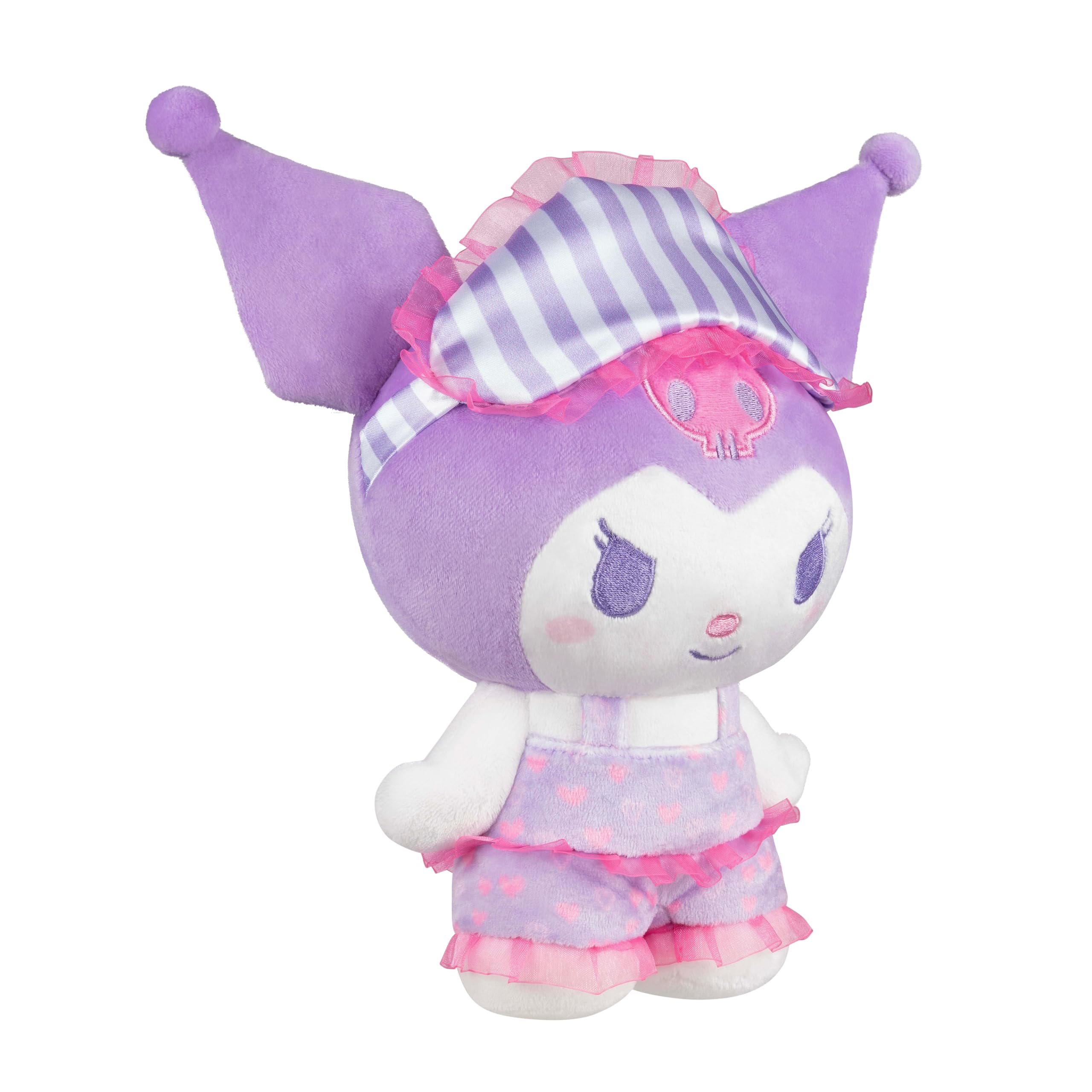 Jazwares Hello Kitty® and Friends - 8-Inch Kuromi™ Pajama Party Plush - Amazon Exclusive - Officially Licensed Sanrio® Product from Ages 6+
