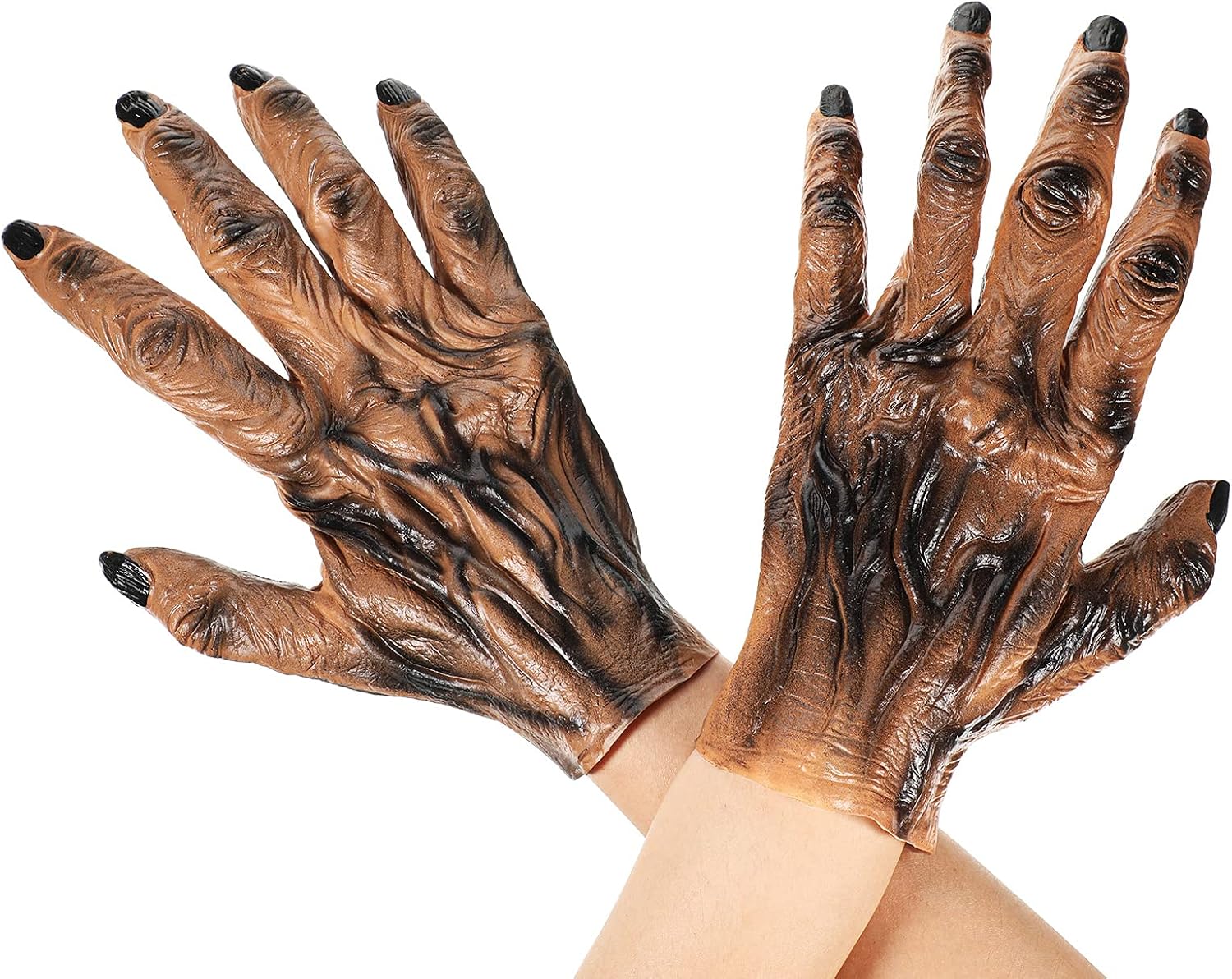 Sumind Halloween Monster Hands Zombie Costume Gloves Adult