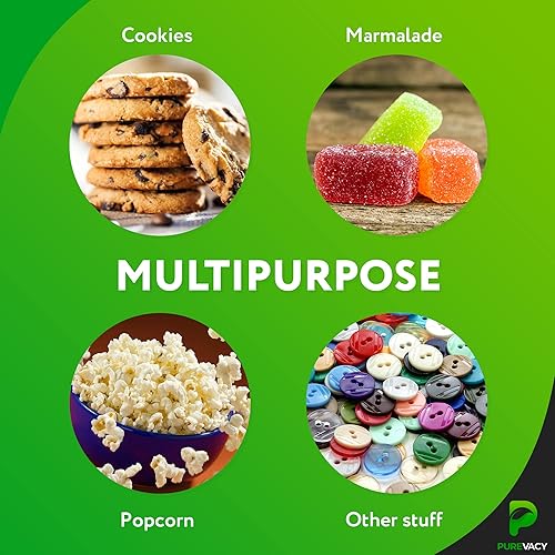 Miniatura 5 de PUREVACY Bolsas de plástico transparente con fuelle para regalos, 4 x 2 x 8 pulgadas. Paquete de 1000 bolsas de pan de plástico. Bolsas de regalo de